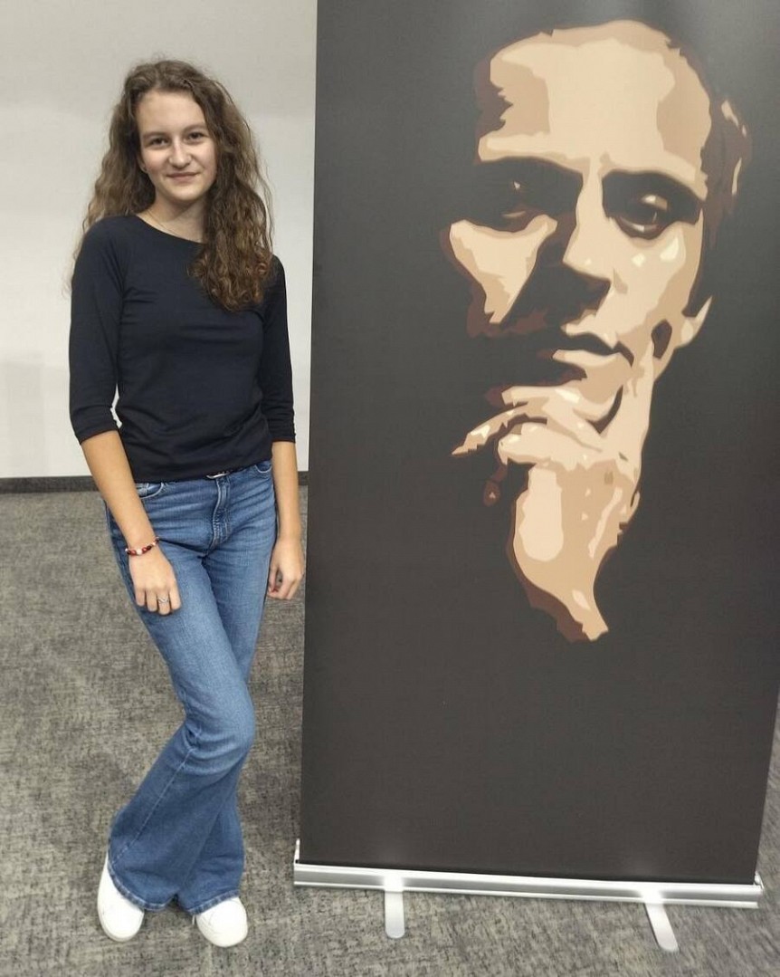 Wyróżnienie w konkursie "Wolność i prawda w nauczaniu bł. ks. Jerzego Popiełuszki”.