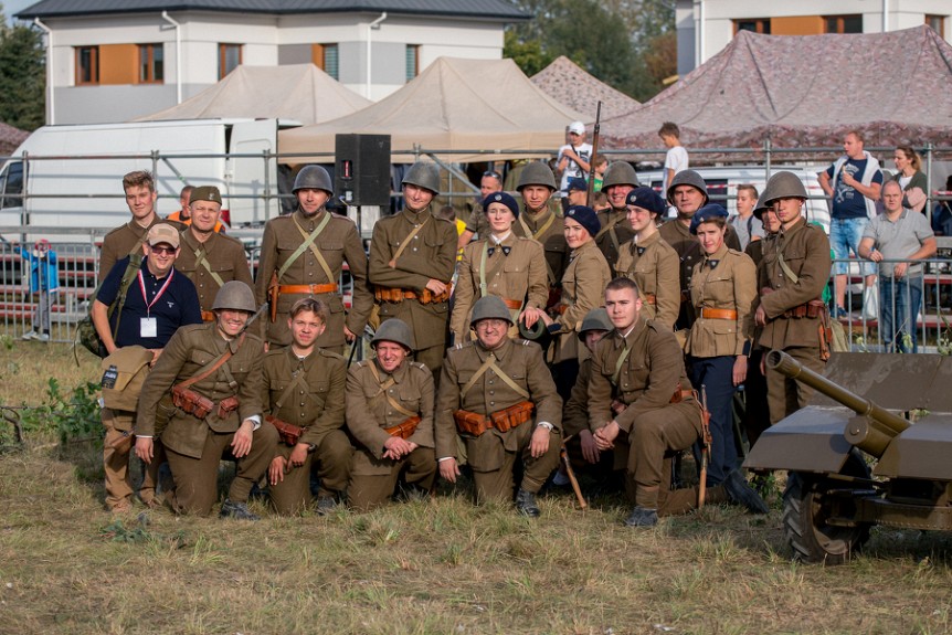 Grupa Rekonstrukcji Historycznej w bojach pod Łomiankami