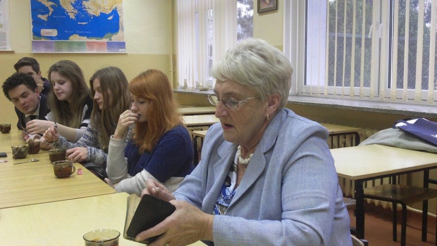 Spotkanie z panią Izydorą Smakulską 
