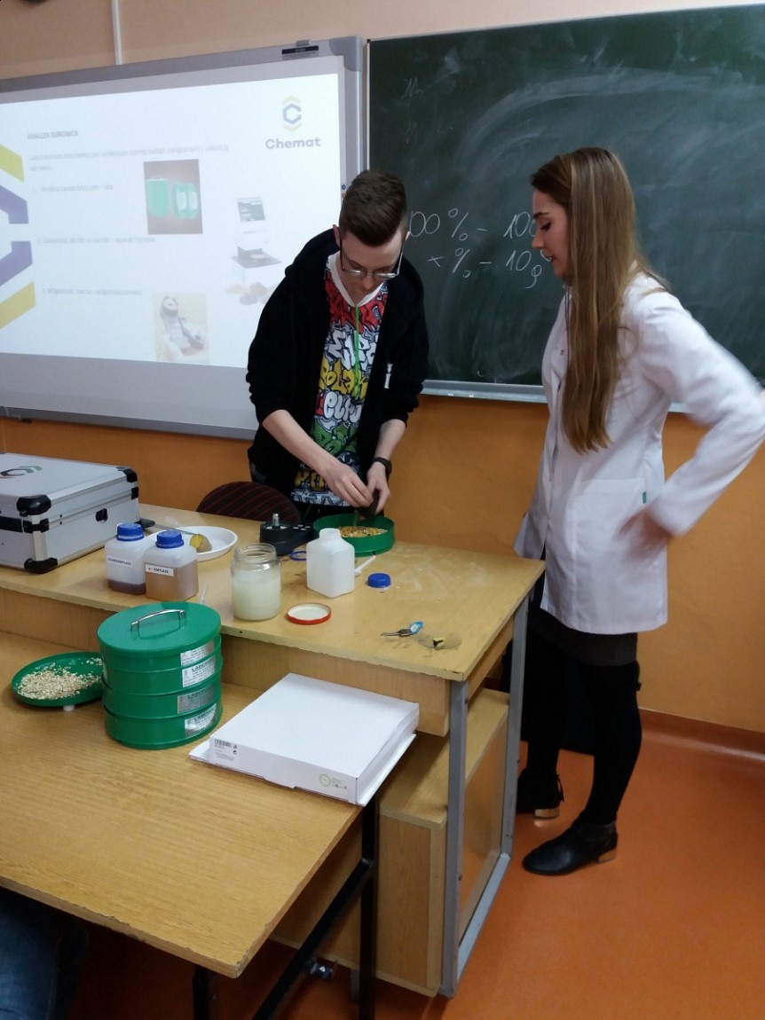 Biotechnolodzy w II Liceum